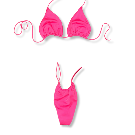 BubbleGum Pink String Bikini