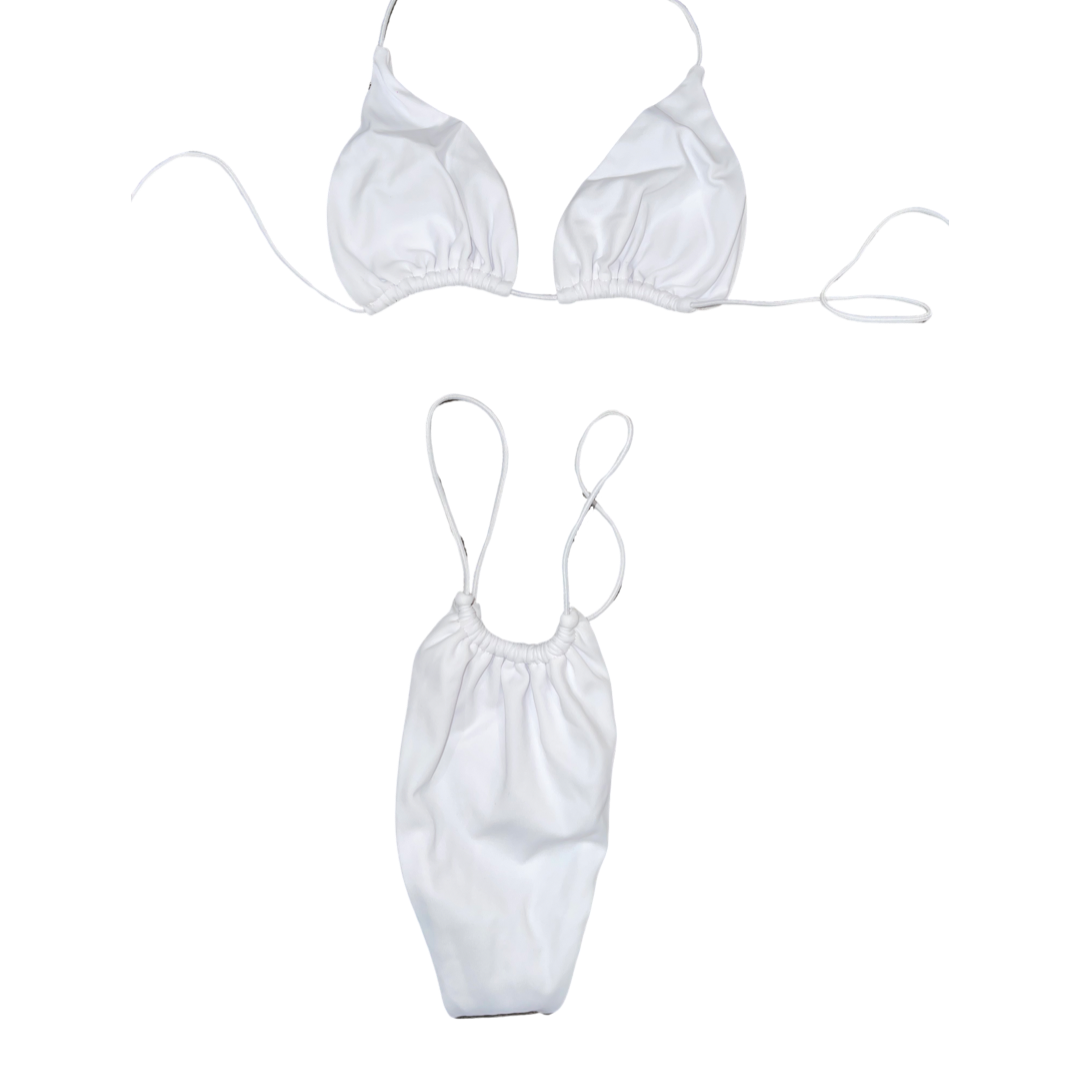 White String Bikini