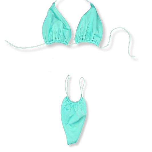 Sea Green String Bikini