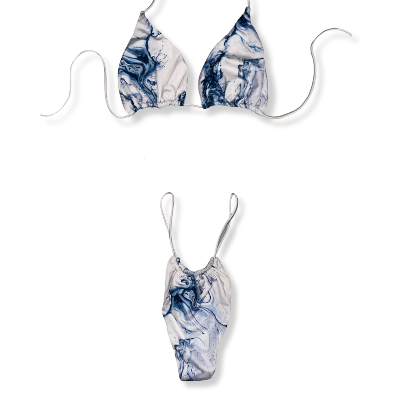 Marble String Bikini