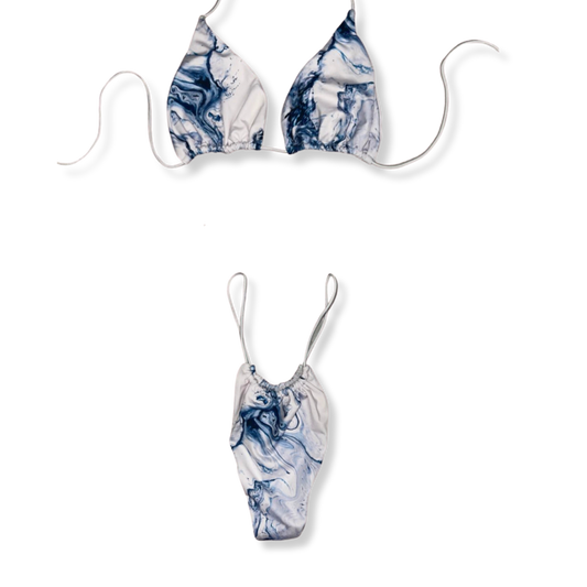 Marble String Bikini