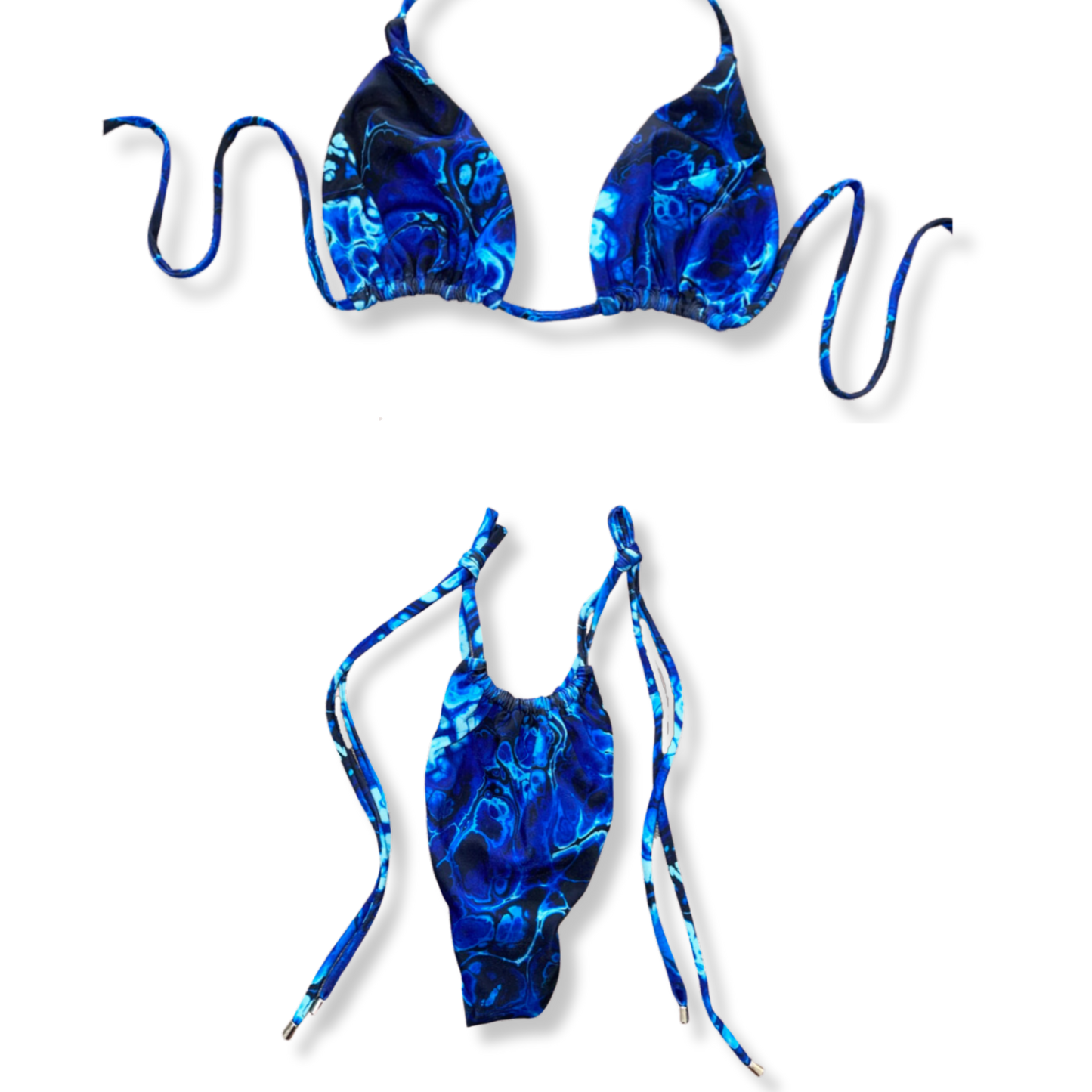 Lapis Lazuli Tie Bikini
