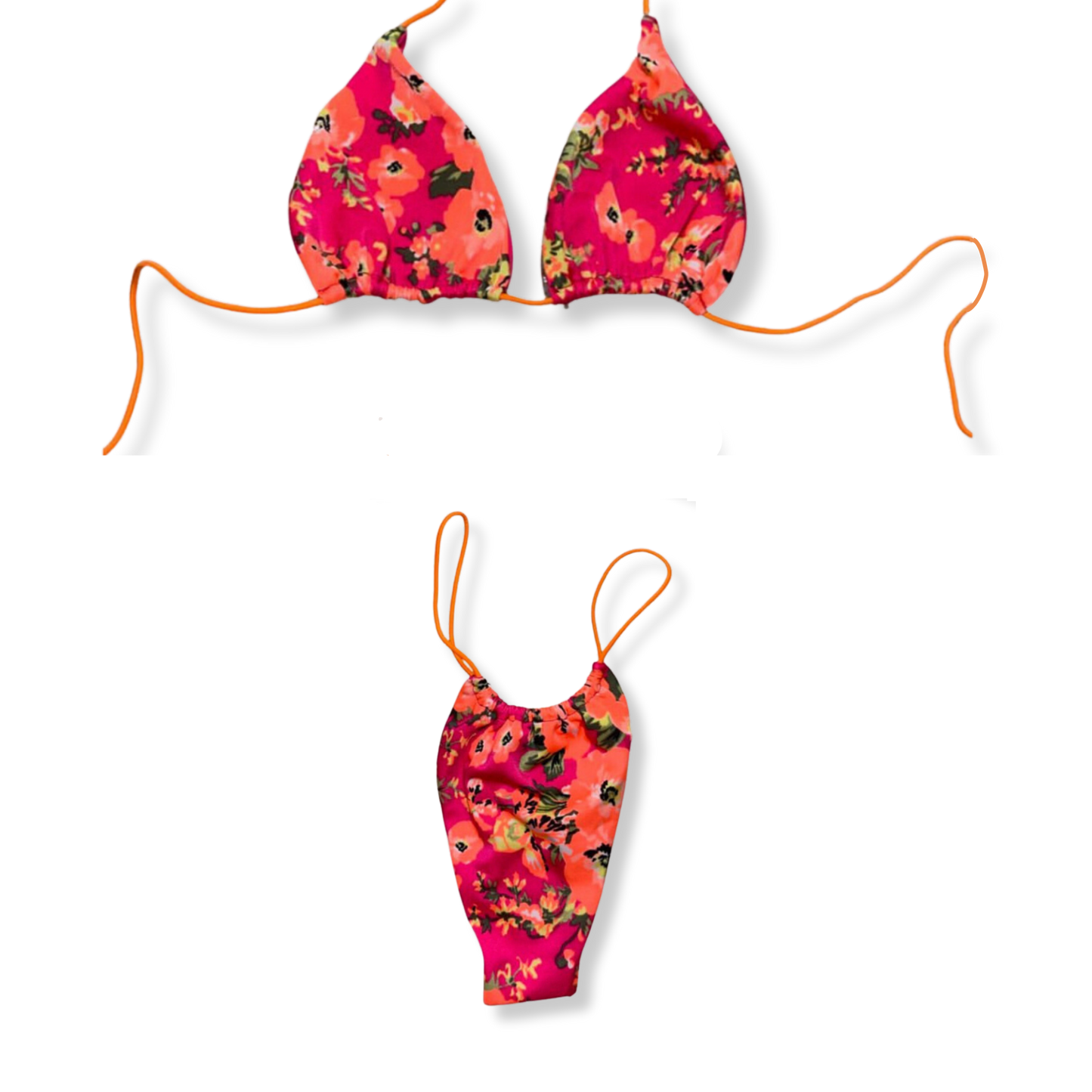 Flower Bomb String Bikini