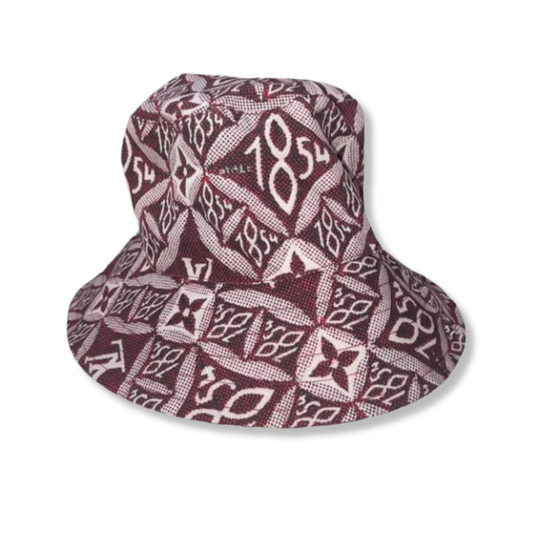 Red 1854 Monogram Bucket Hat