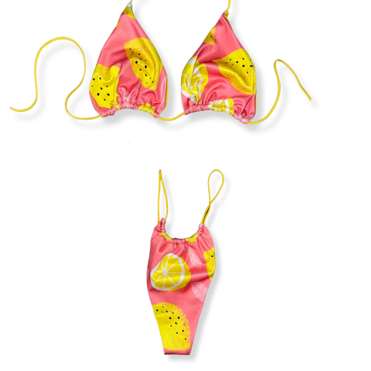 Lemon Lover String Bikini